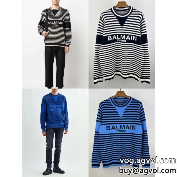 BALMAIN最高級ランク高級感も漂いブランド コピー ショップセーター