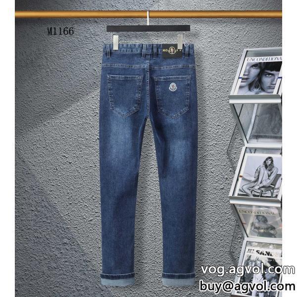 コピー 商品 通販MONCLERジーンズ限定版プリント新作限定華やかキュート