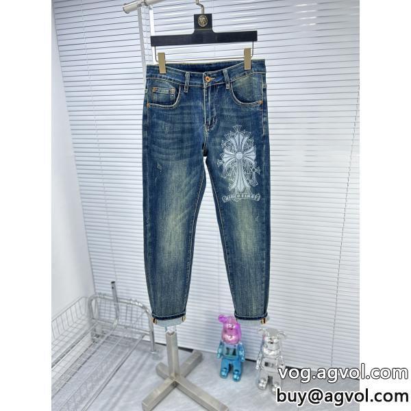 偽物 ブランド 激安新作在庫希少23新作セールジーンズCHROME HEARTS