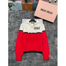 コピー 商品 販売MIUMIU存在感大きれいめコーデに変身セーター