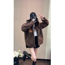 ラム毛のコート好感度が高いアイテム2026ファッションスーパー コピー  LOEWE