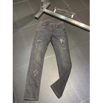 ブランド 品 激安 通販ゆったりシルエットオシャレな印象にジーンズCHROME HEARTS