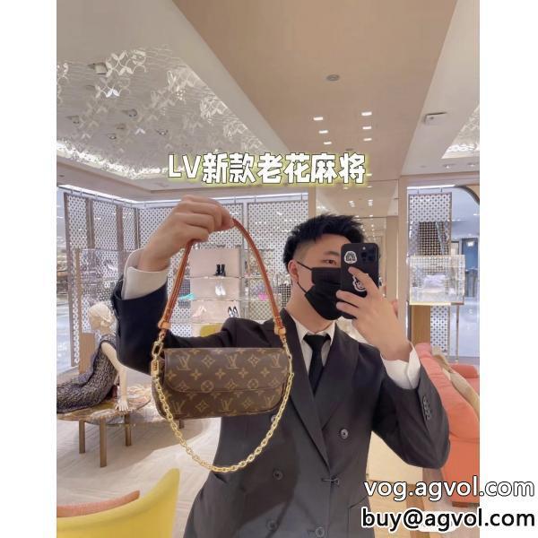 LOUIS VUITTONNEW!国内完売リッチな印象にマージャンバッグ偽物 ブランド