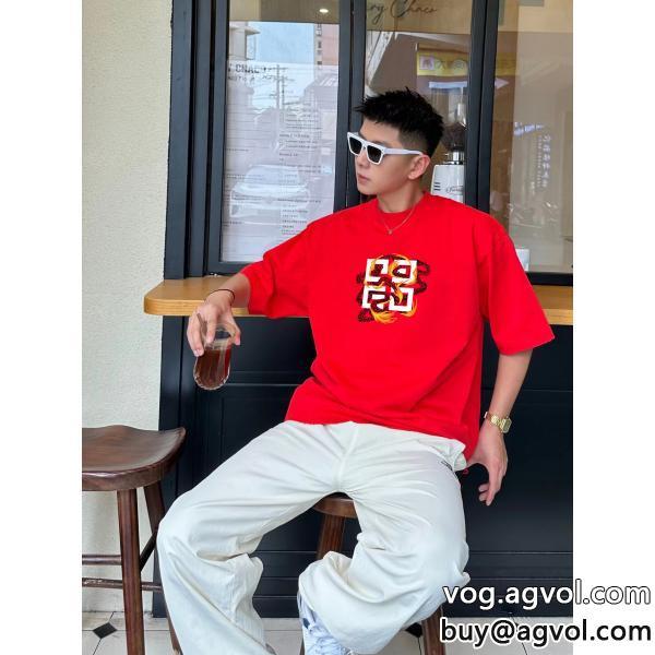 おしゃれ感度UP！話題沸騰GIVENCHYブランド レプリカ半袖Tシャツ
