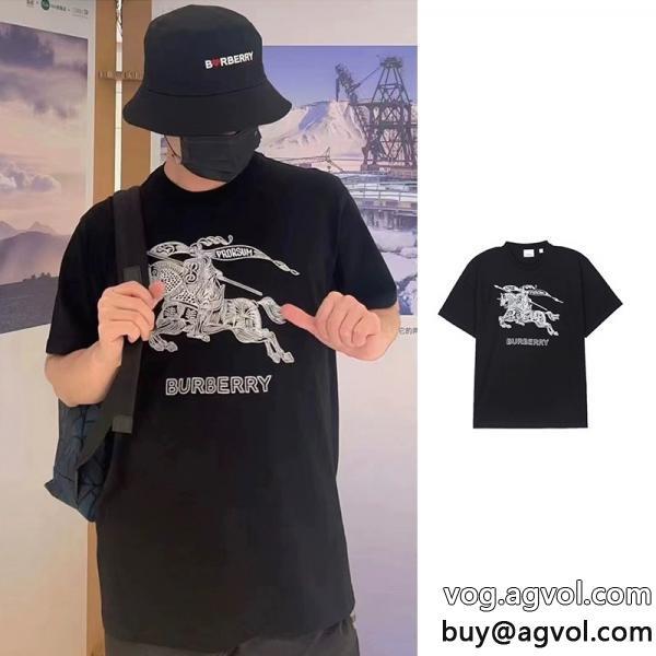 クラシックな雰囲気のトップス夏の大人カジュアルスーパー コピー 品半袖TシャツBURBERRY
