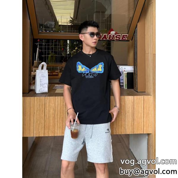半袖TシャツFENDIブランド 通販大人気オリジナル韓国の人気
