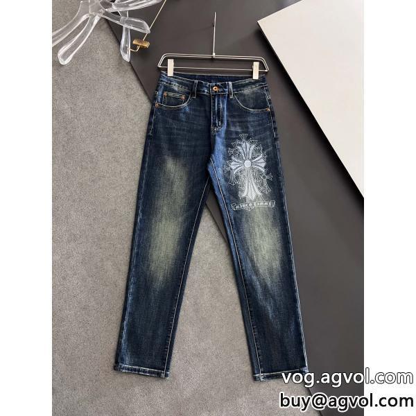 偽物 ブランド ショップオシャレ上級者にユニセックススタイルジーンズCHROME HEARTS