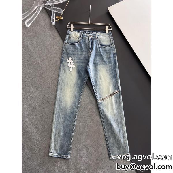 鮮度が手に入る映え度MAXブランド 偽物 激安 通販ジーンズCHROME HEARTS