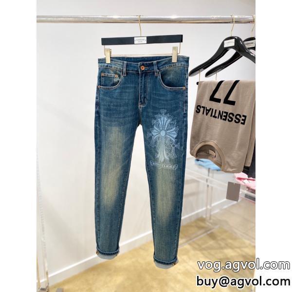 視線を集めてブームは再熱中コピー 通販ジーンズCHROME HEARTS