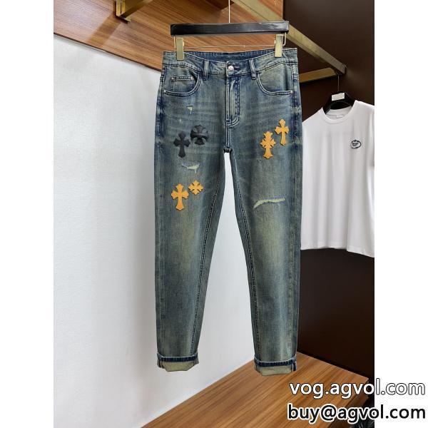 ジーンズCHROME HEARTSブランド コピー ショップ上品さ漂う限定生産品