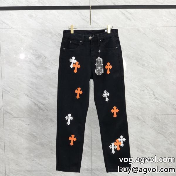 ブランド コピー 優良通気性のいい今季流行りの人気新作ジーンズCHROME HEARTS