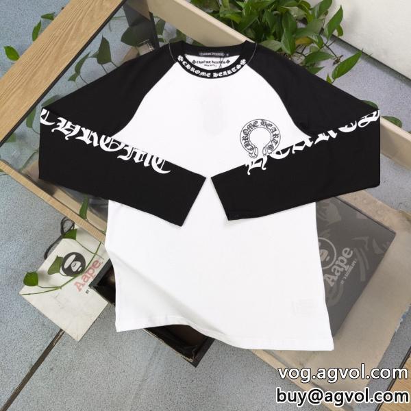 長袖Tシャツ通販 ブランドCHROME HEARTS夏らしい爽やかさ2026の新作