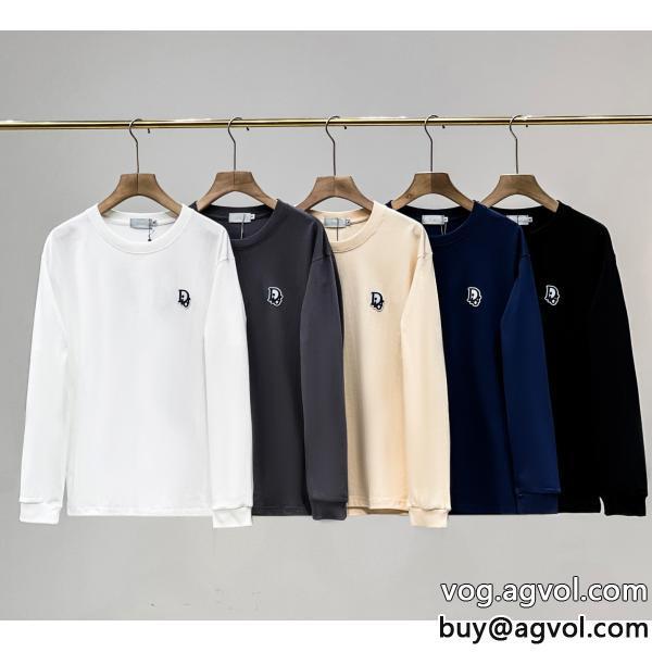 ディオールオトナの余裕2026年2026流行ファッション長袖Tシャツブランド 品 コピー