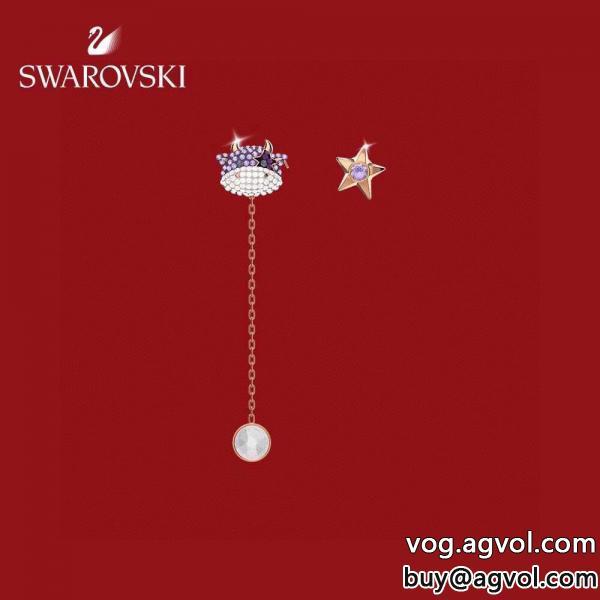 イヤリングSWAROVSKI透け感優しいトレンドを追求した新作ブランド コピー 品