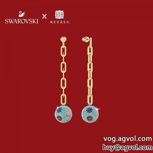 イヤリングカワイイ雰囲気リラックススタイルが実現偽物 ブランド 激安SWAROVSKI