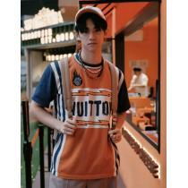 奥行きのある新鮮ながら上品スーパー コピー 販売半袖TシャツLOUIS VUITTON