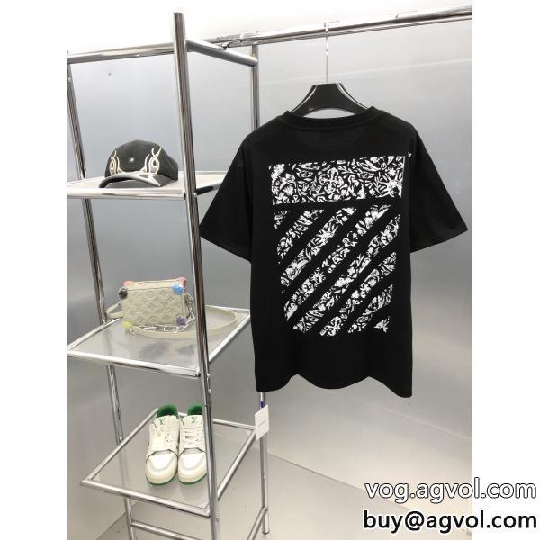 偽物 通販 半袖TシャツOff-White機能性が素晴らしい著名人愛用