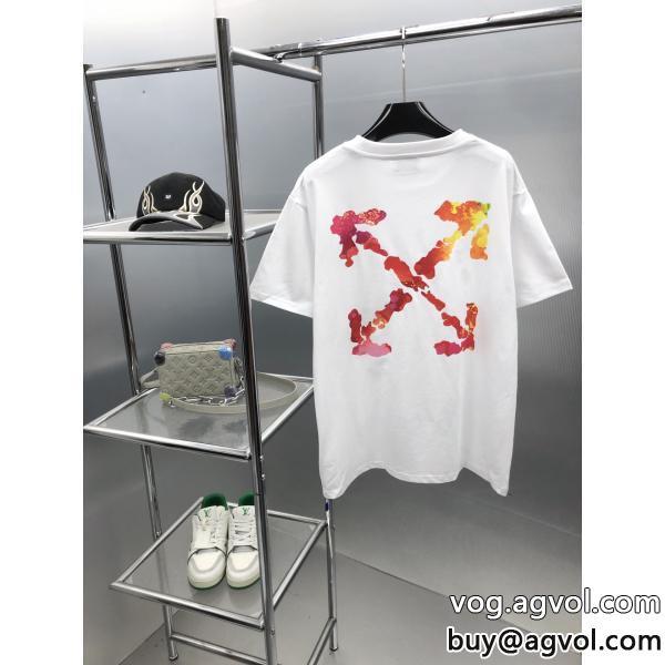 Off-Whiteブランド コピー半袖Tシャツ高級感あるスタイル夏限定