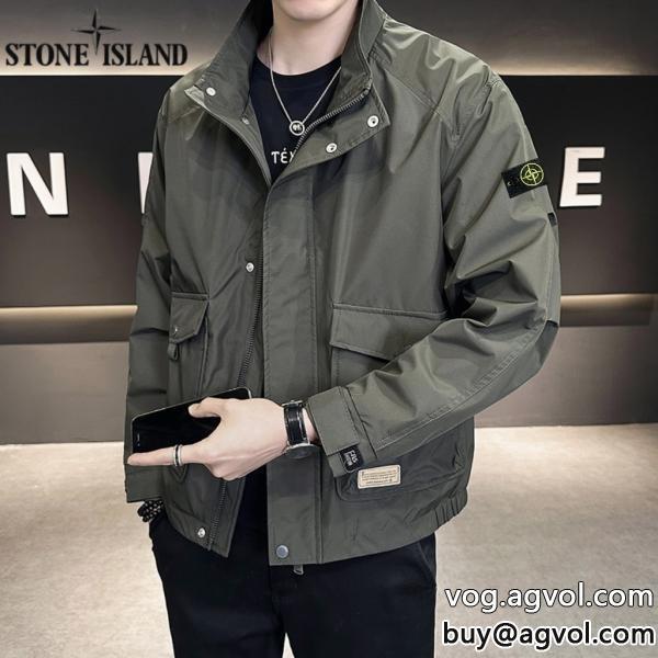 数量限定目を惹くコートStone Islandブランド アクセサリー 激安