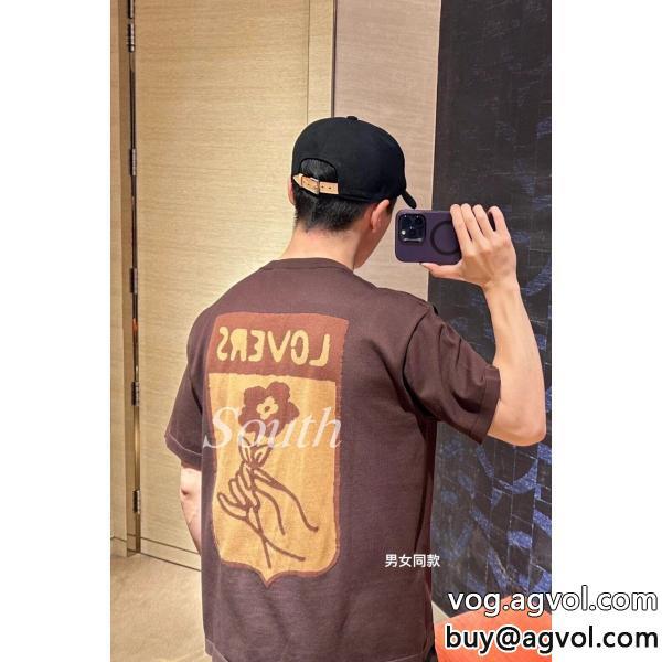 半袖Tシャツブランド 通販 激安気分が上がる上品な落ち感あるLOUIS VUITTON