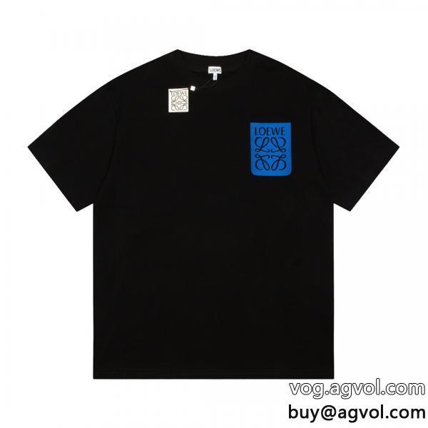 半袖Tシャツコピー ブランド 通販 安心飽きのこないデザイン定番人気LOEWE