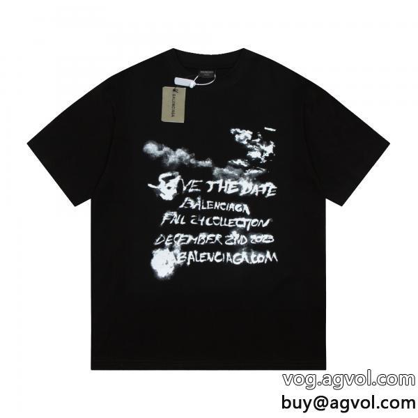 コピー ブランド 優良半袖Tシャツ2026年新作通販サラサラの着心地balenciaga