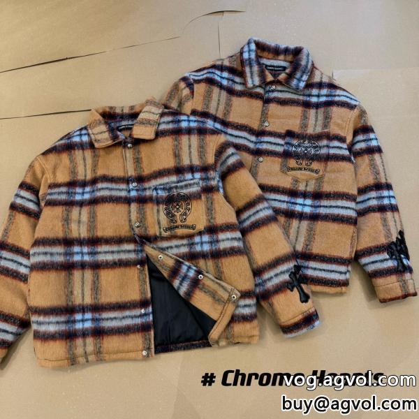 人気モデル愛用洒落感を演出する！通販 ブランドCHROME HEARTSコート