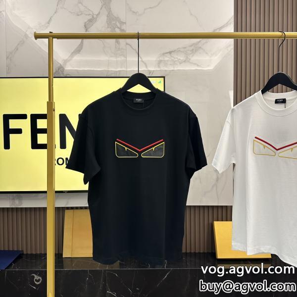 雑誌も街も人気アイテム大変大人気2026半袖Tシャツブランド レプリカFENDI