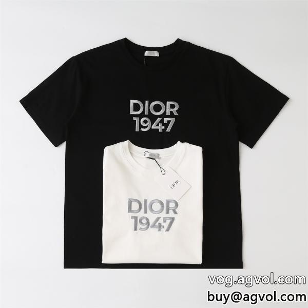 上品さ漂うカジュアルを一歩大人にスーパー コピー 安心DIOR半袖Tシャツ
