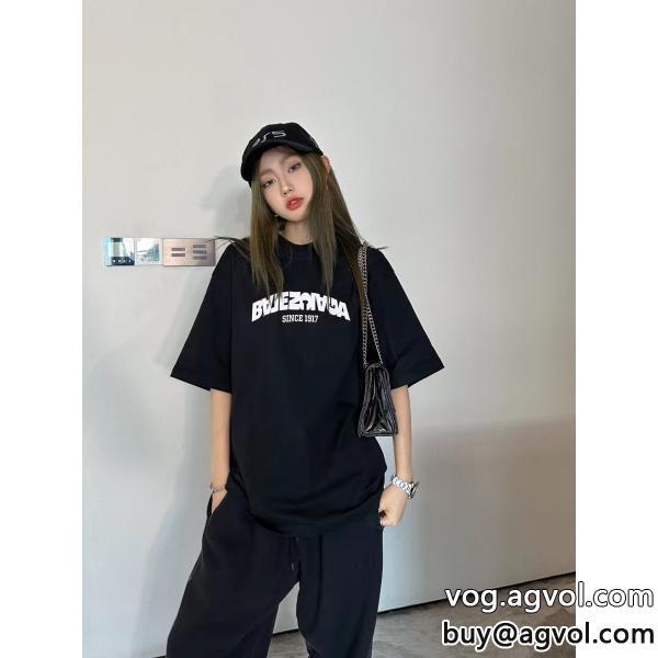 バレンシアガ半袖Tシャツ限定生産品ストリートに溢れるウェアコピー 商品 販売