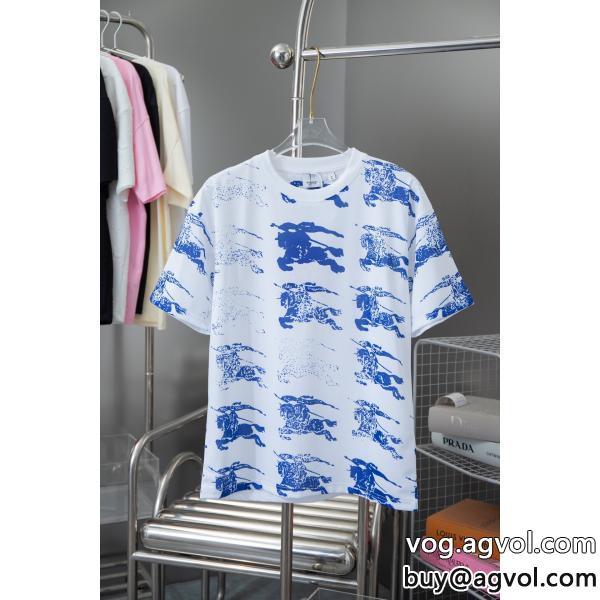 バーバリーコピー 商品 通販希少限定きちんと感が抜群半袖Tシャツ