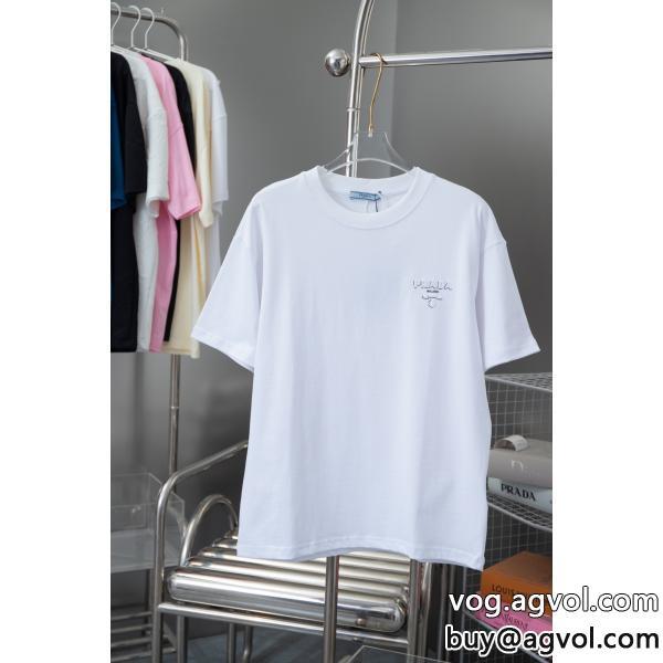 コピー 商品 販売半袖Tシャツ個性的なスタイリングやっぱり欲しい即発送PRADA