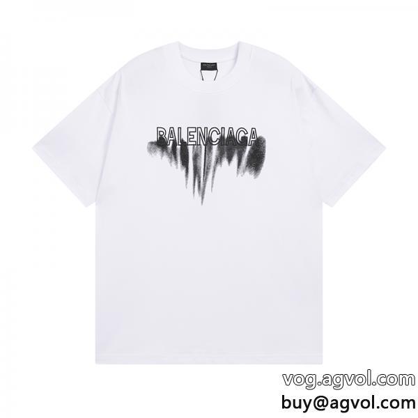 ブランド 偽物半袖Tシャツ夏っぽさ新作アイテム毎年爆発的人気balenciaga