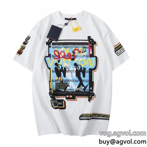 半袖TシャツLOUIS VUITTONスーパー コピー 品魅力がたっぷり男女共用