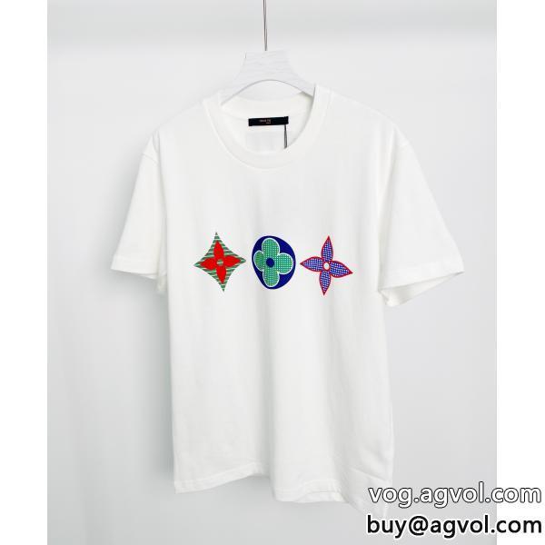 ブランド コピー 販売ルイ ヴィトンどんなシーンにも高級感が溢れた半袖Tシャツ