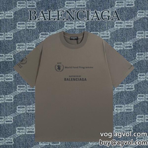 コピー ブランド 販売半袖Tシャツバレンシアガカワイイ雰囲気SS23極上発売
