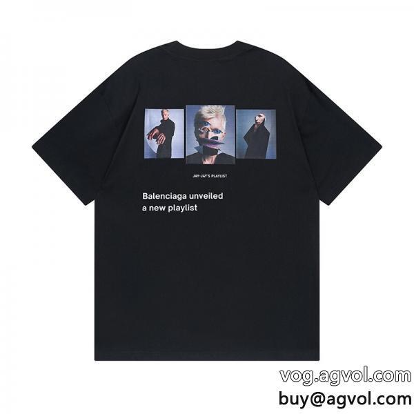 雑誌掲載23AWの最新アイテムbalenciaga半袖Tシャツ偽 ブランド 