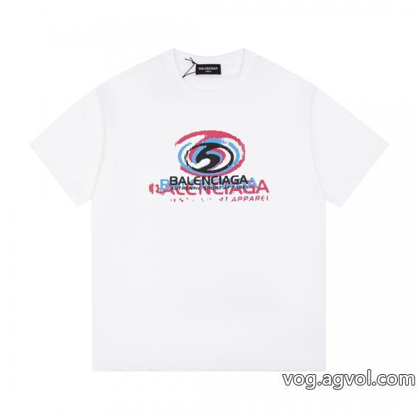 バレンシアガ半袖Tシャツお洒落上級者大人気セールブランド フェイク