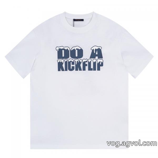 コピー 商品 ブランド不動の人気2025最新きちんと感が強いルイ ヴィトン半袖Tシャツ