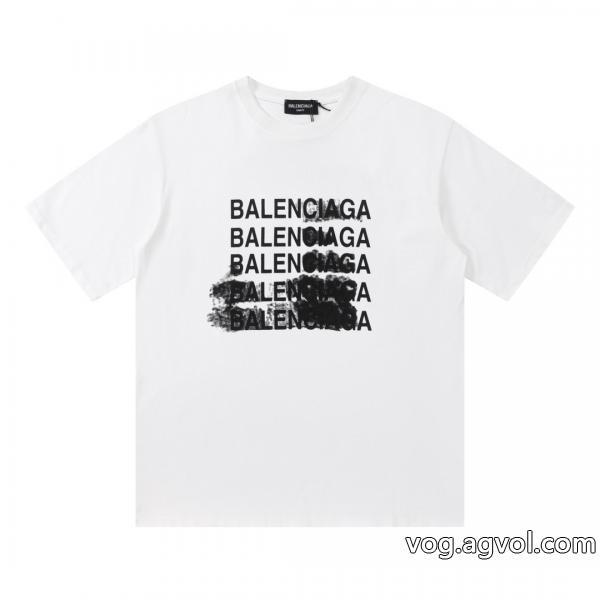 balenciagaオシャレな印象に即完売スーパー コピー  半袖Tシャツ