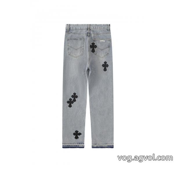 アイドル着用今や定番アイテム好評品ジーンズ偽 ブランドCHROME HEARTS