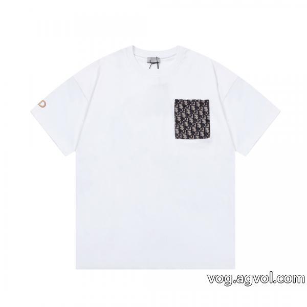 ディオール半袖Tシャツ今季流行りの人気新作飽きのこないデザイン激安 通販 ブランド