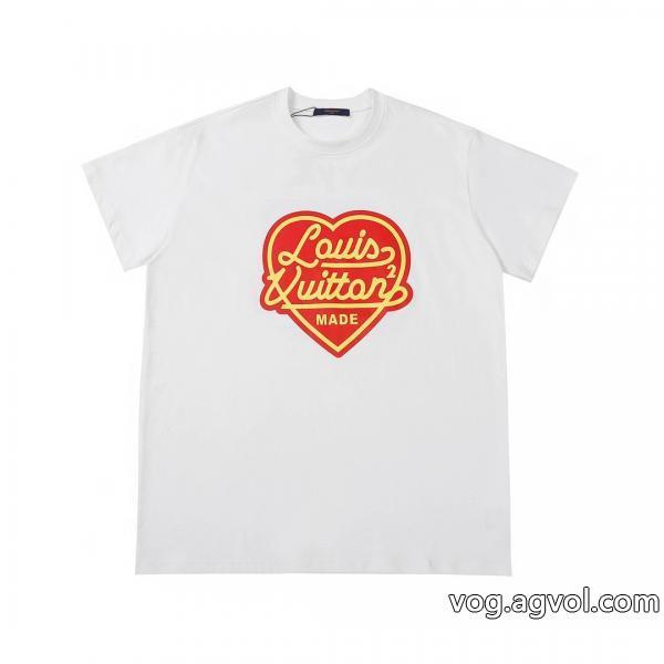 激安 通販 ブランド半袖TシャツLOUIS VUITTON低価格存在感のある