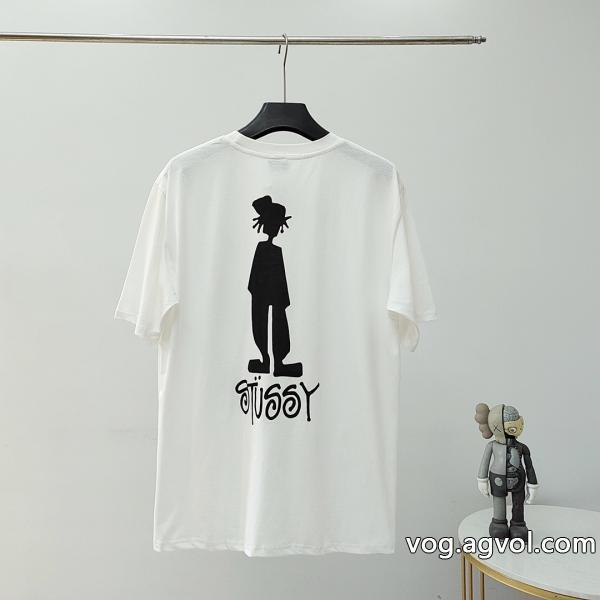 STUSSYブランド コピー今っぽいトレンド人気急上昇中半袖Tシャツ