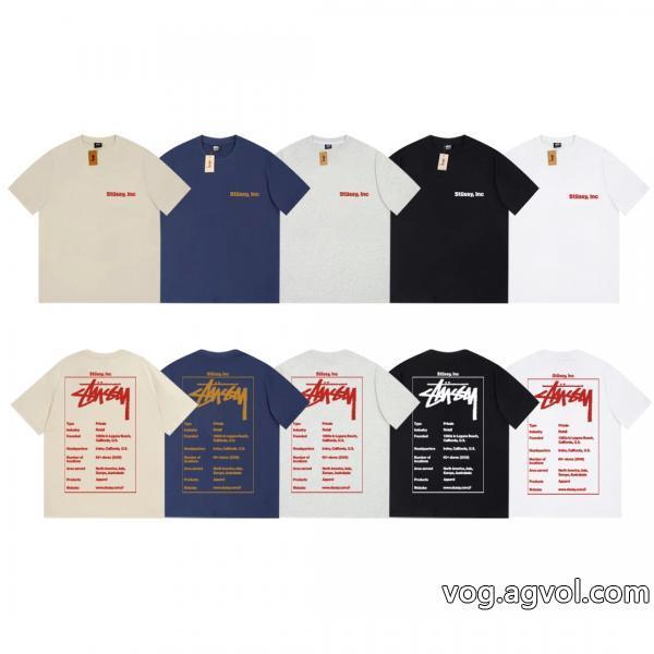 半袖Tシャツ偽 ブランド 購入大胆なカジュアルダウン機能性が高いステューシー