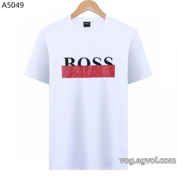 半袖Tシャツ今シーズン人気のアイテム2026夏色っぽさブランド フェイクHUGO BOSS