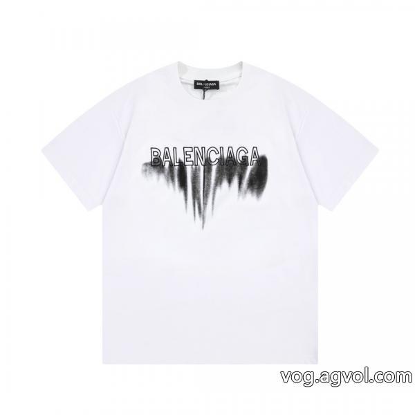 通販 ブランドbalenciaga王道コンビ即完売半袖Tシャツ