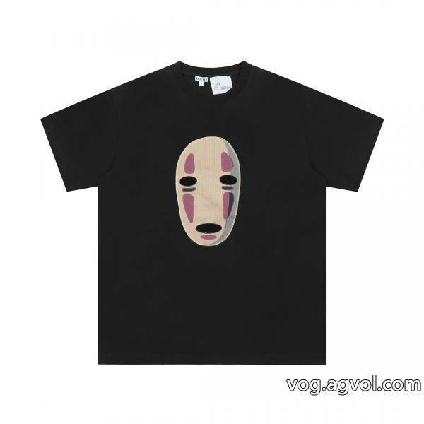 ブランド コピー s 級半袖Tシャツロエベ入荷予定清涼感とカジュアルスタイル
