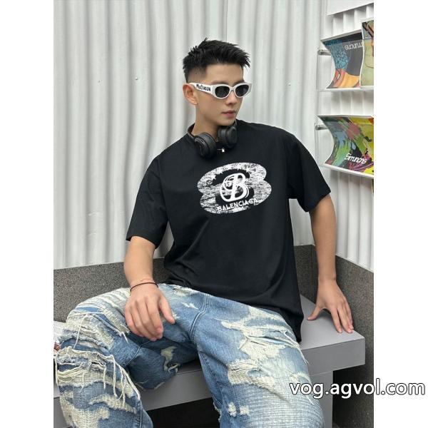 やっぱり欲しい即発送カワイイ雰囲気半袖Tシャツ激安 ブランドbalenciaga