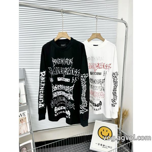 長袖Tシャツバレンシアガ人気話題爽やかさブランド スーパー コピー 優良